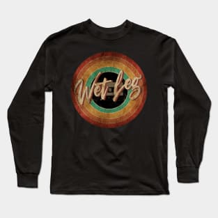 Wet Leg Vintage Circle Art Long Sleeve T-Shirt